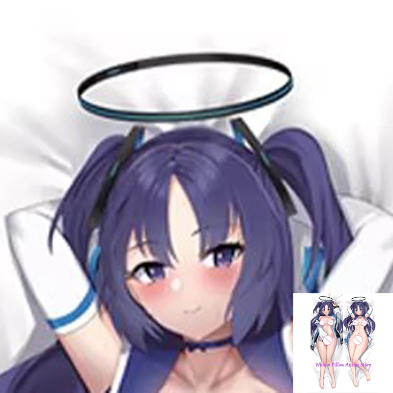 

Dakimakura Anime Pillow Cover Hayase Yuuka Double Sided Print Life-size Halloween Christmas Decoration