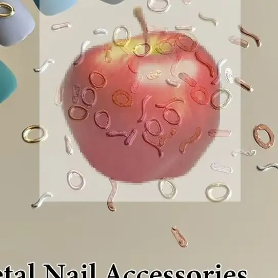 20 pezzi di ciondoli per nail art intrecciati barocchi, gioielli in metallo irregolari, fondo piatto, accessori ovali a forma cava per unghie creative