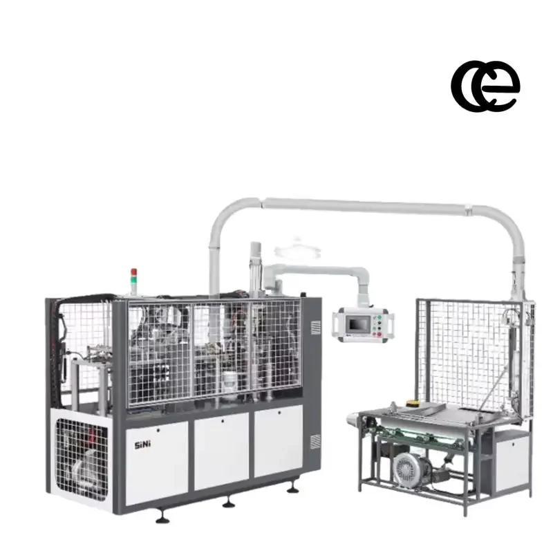 Customized Fully Automatic Operation Disposable Paper Cup Machinery High Precision Production Paper Cup Machinery