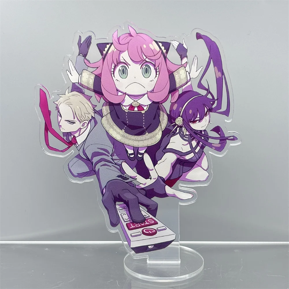 15CM Charm Anime SPY FAMILY Acrylic Stand Model Cosplay Characters Ornament Accessories Goods Collection Gifts