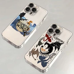 Dragon F-Fourth W-Wing Phone Case For iPhone 16 15 14 13 12 11 Mini Pro Max X XR XSMax 7 8 Plus SE20 Transparent Cover