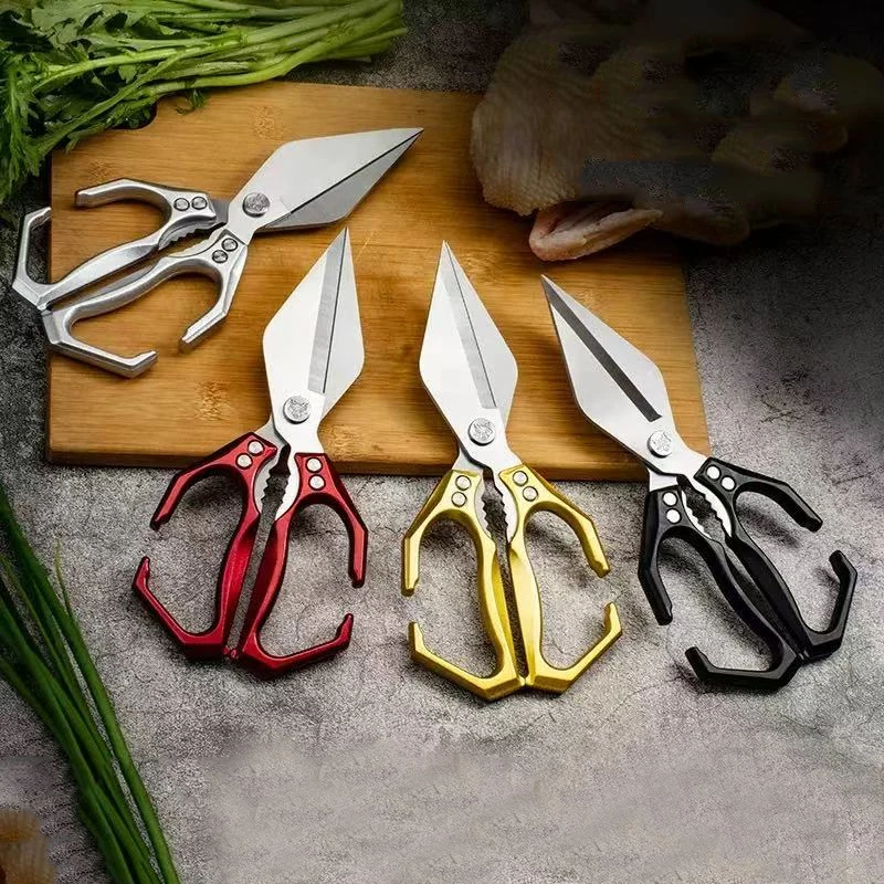 

Outdoor Portable EDC Creative Camping Hiking Emergency Survival Stainless Steel Scissor Tool