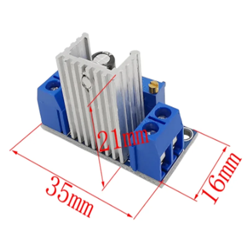 Ajustável Step Down Power Supply Module, regulador de tensão linear, DC-DC Converter, Buck Module, LM317