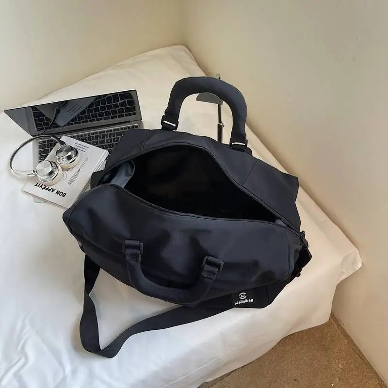 Borsa da viaggio portatile alla moda Borsa da viaggio leggera da donna Borsa da weekend notturna Design leggero di grande capacità