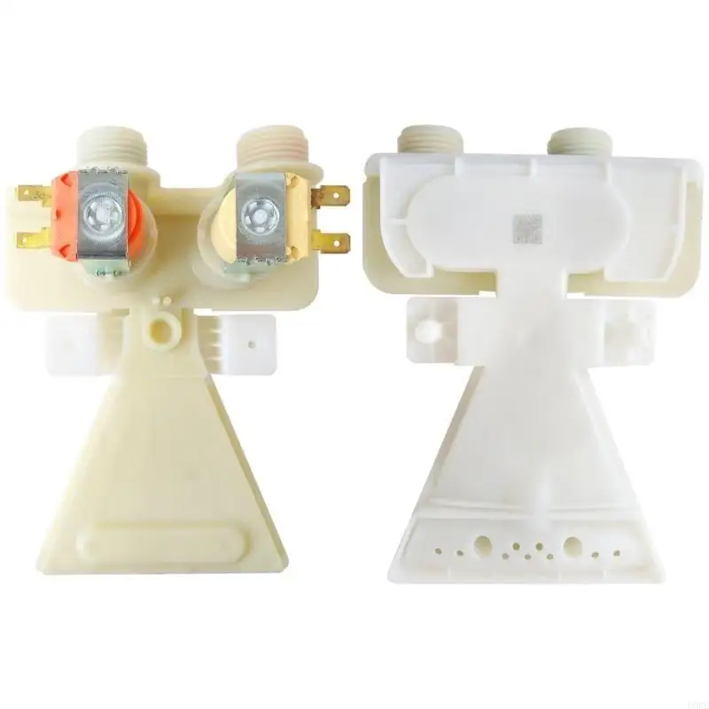 Quiet Running Water Inlet Valves WH13X26535 Efficient Management Plastic Texture Suitable for Home Washing Machines