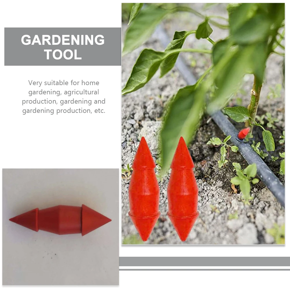 

50 Pcs Drip Irrigation Patch Hose Plug Tubing Fittings Plugs Plastic Tube Hole Gardening Tool Irrigation System Supplies Durable