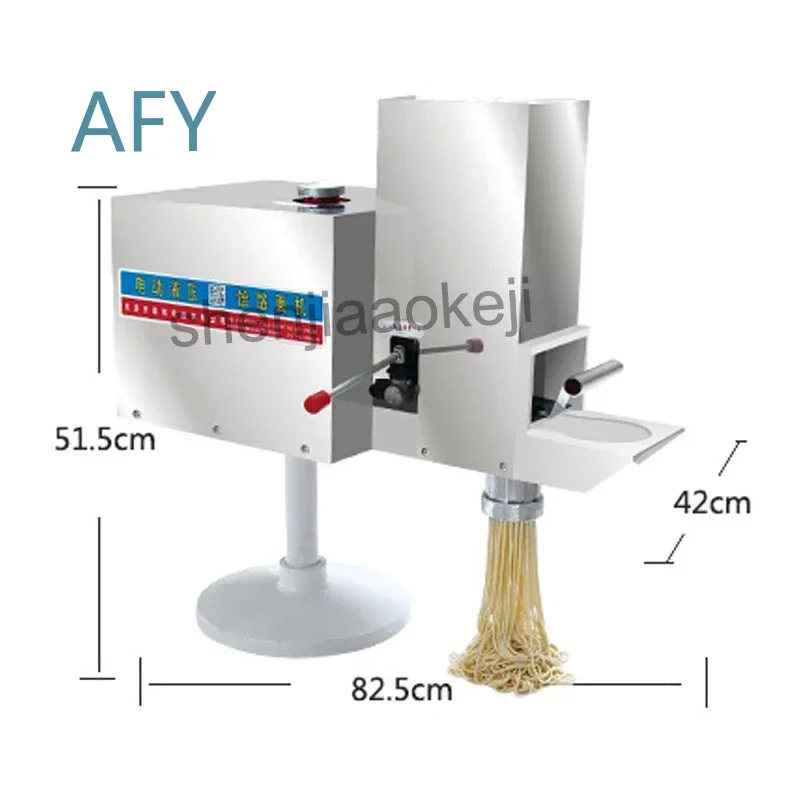 Hydraulic Rake Machine for Ramen Panel Making Electric Cold Press Noodle Machine Stainless Steel Commercial Food Equipment