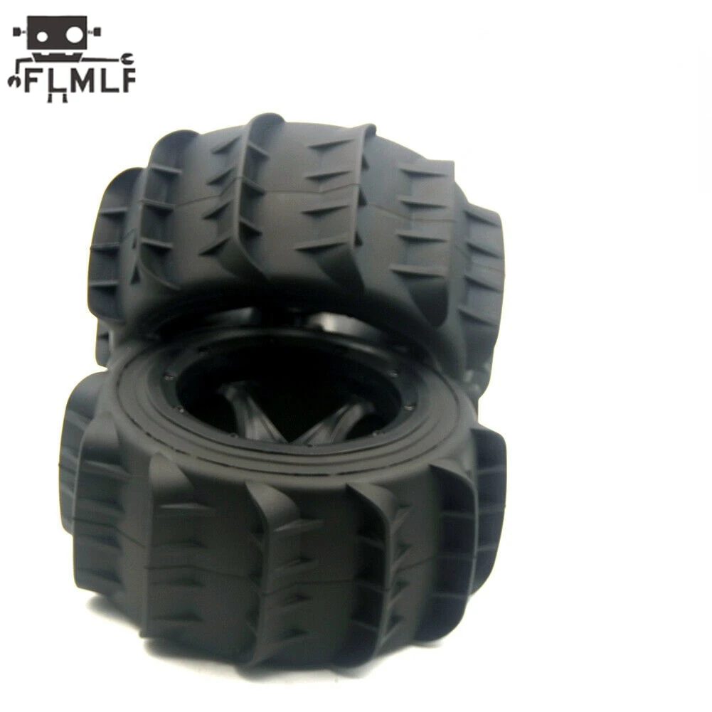 Rc Car Desert Wheel Tyre Set ( Front and Rear Same )  Fit 1/5 HPI ROFUN ROVAN KM BAJA 5B 5T 5SC Kraton 8s Losi DBXL-E 2.0 Parts