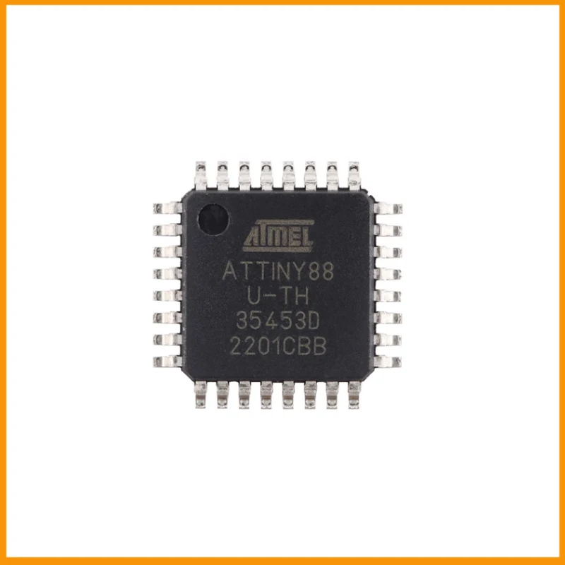 5Pcs/Lot   New Original   ATTINY88-AU  ATTINY88 Microcontroller IC 8-Bit 12MHz 8KB (4K x 16) FLASH 32-TQFP (7x7)