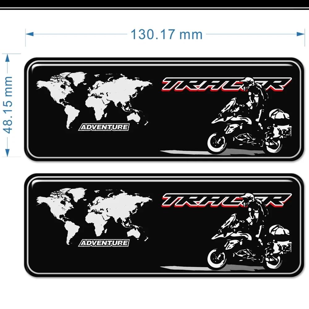 For Yamaha Tracer 700 900 GT MT07 MT09 MT 07 Tank Pad Stickers  Suitcase Windshield Motorcycle Windscreen Screen Wind Deflector