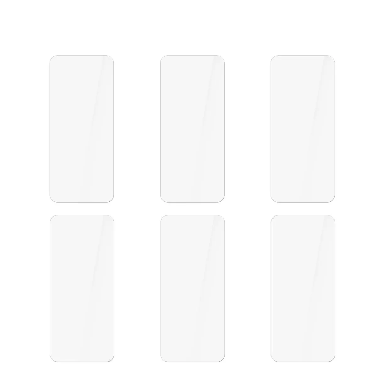 6Pcs Tpu Soft Film Full Coverage Anti-Fingerprint Screen Protector High Definition Touchscreen for B5 Bubble