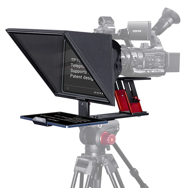 

Desview Bestview TP150 Universal Teleprompter for DSLR Camera Smartphone iPad Interview Protable Camera Teleprompter