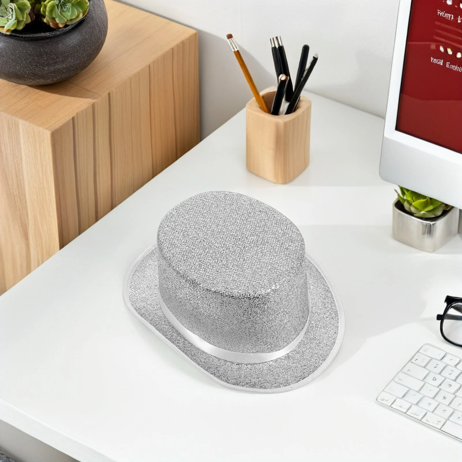 마술사 파티 모자 경량 클래식 디자인 탑 햇 역할 놀이 코스프레 생일 액세서리 어린이 성인용 재사용 가능