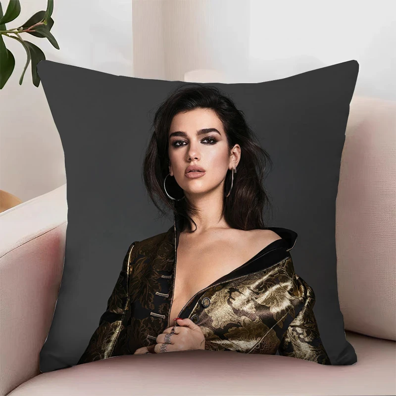 

Decorative Pillowcases D-DUA LIPA Decorative Pillow Cover 45x45 Luxury Cushion Cover for Living Room Cushions Pillowcase 45*45