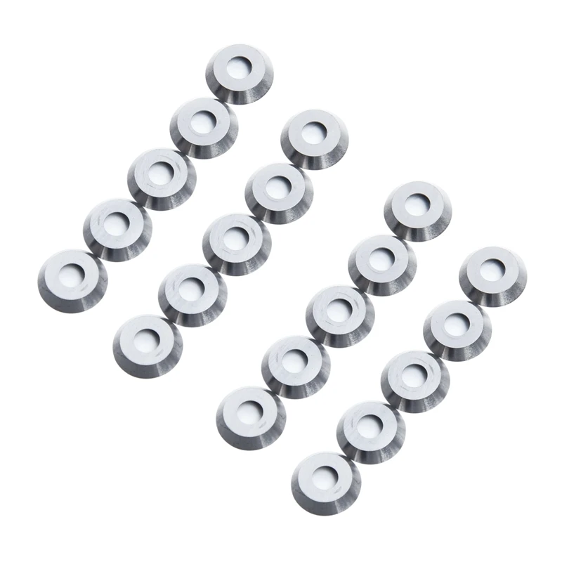 Pemotong karbida bulat Diameter 12Mm, Insert cocok untuk Ci3 putaran kayu 20 buah