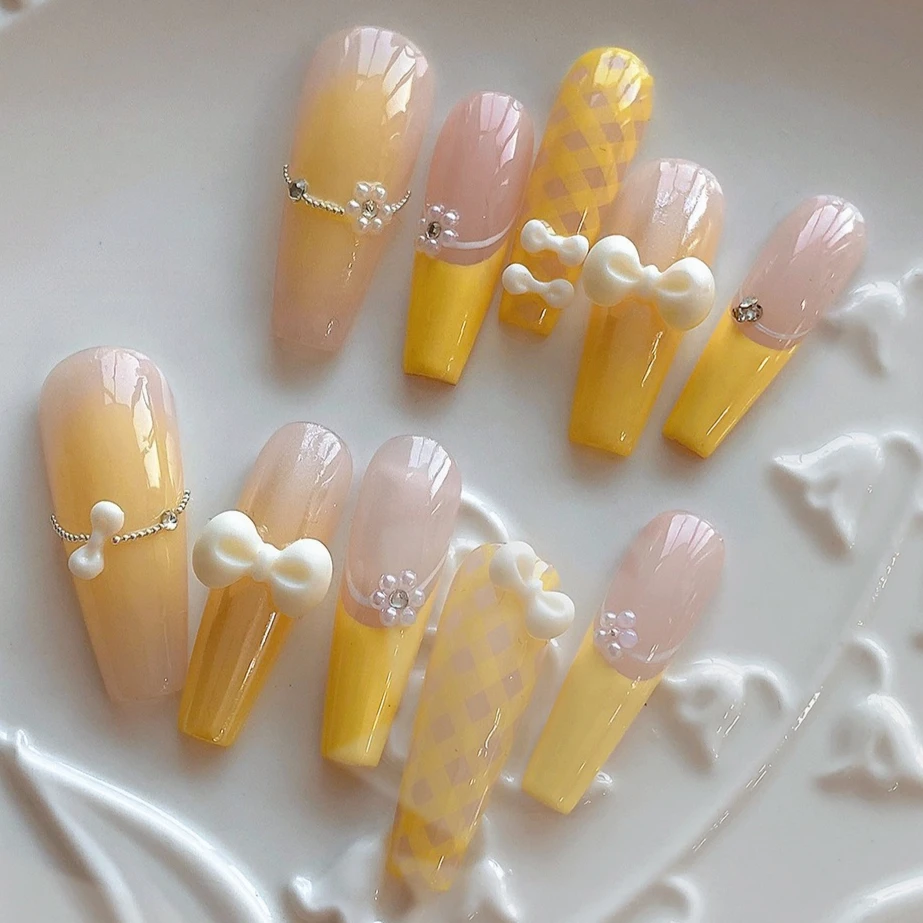 Zarte Schleife, niedlich, einfach, bunt, Kunstharz, Fliege, Mini-Band, französische Nagelkunst, Dekorationen, Charms, DIY-Maniküre-Werkzeug-Zubehör