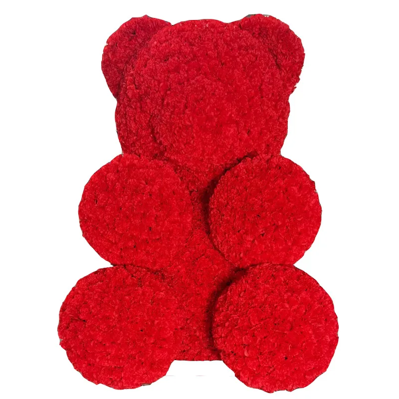 

Rose bear, outdoor square, classic creative ornament