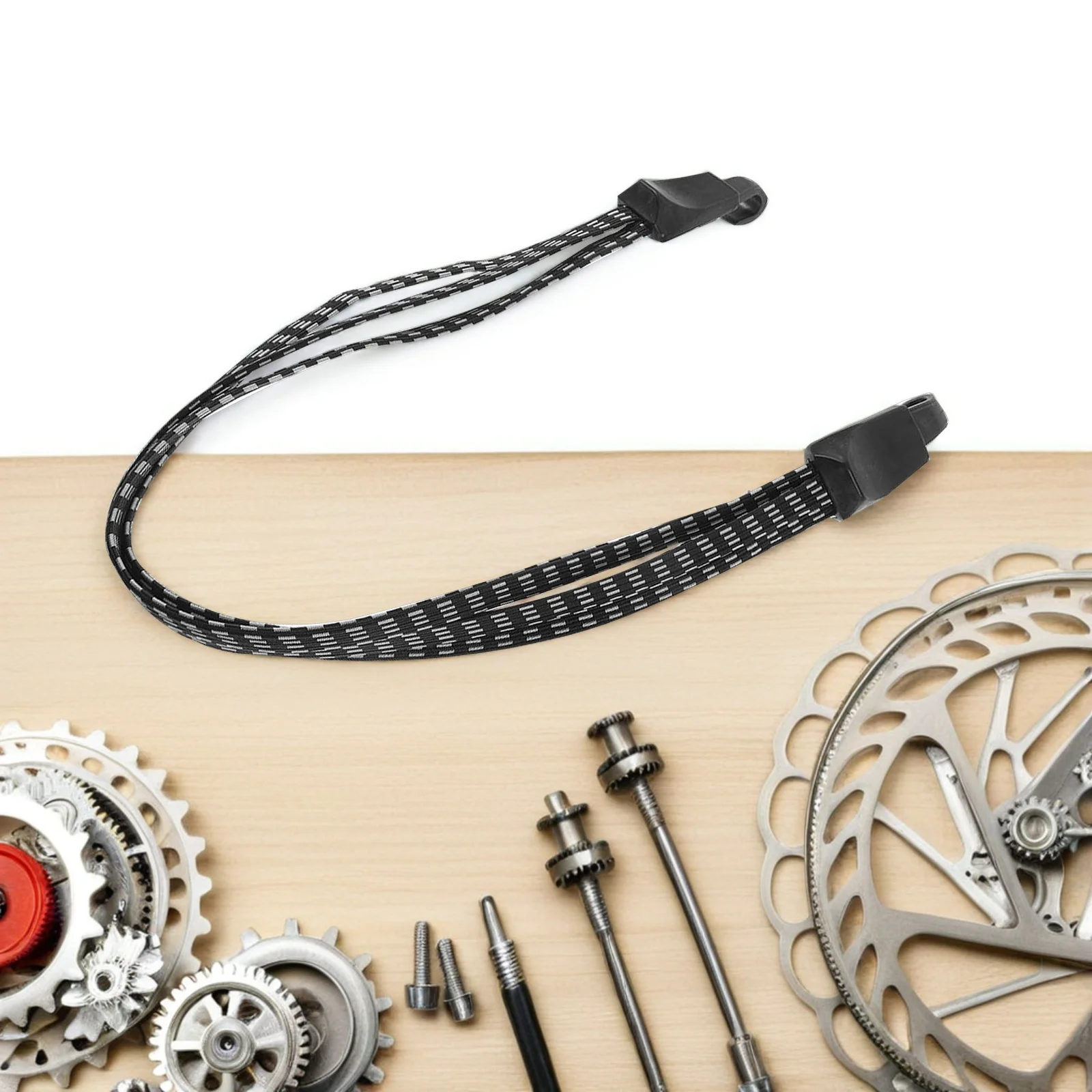 

4Pcs Bike Tie Down Straps Durable Adjustable Elastic Retaining Binding Rope for Cycling Travel Luggage Baggage Secure Strap