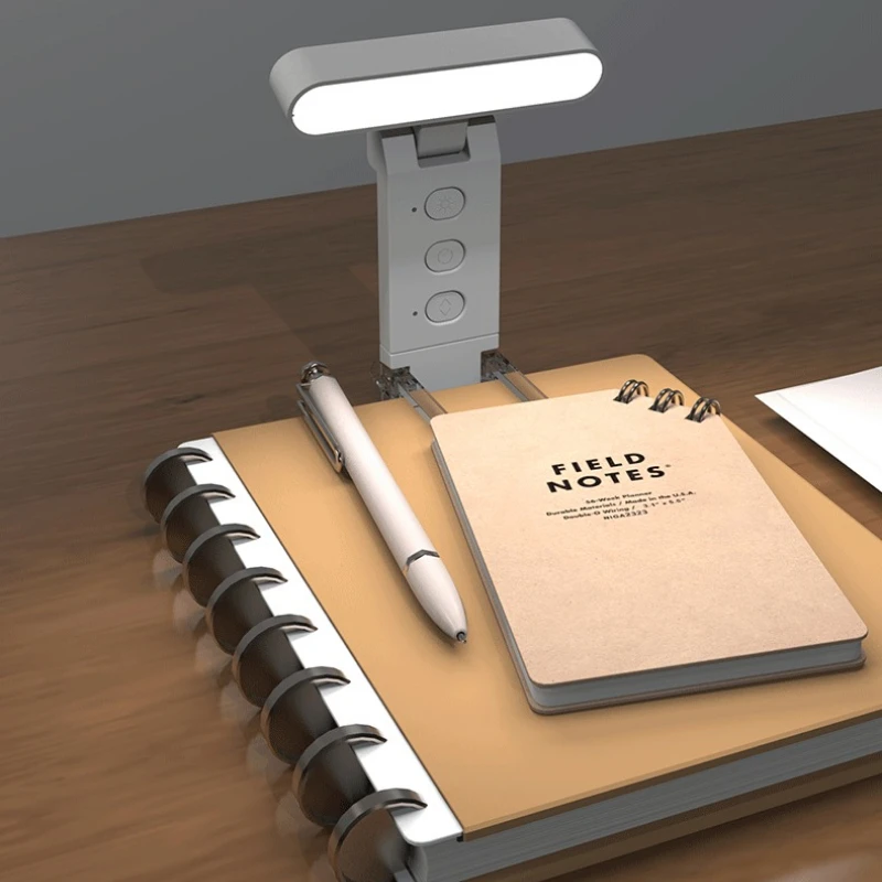 

Foldable USB LED Book Light Clip, Rechargeable Reading Light, Portable Bookmark Light for Night Reading