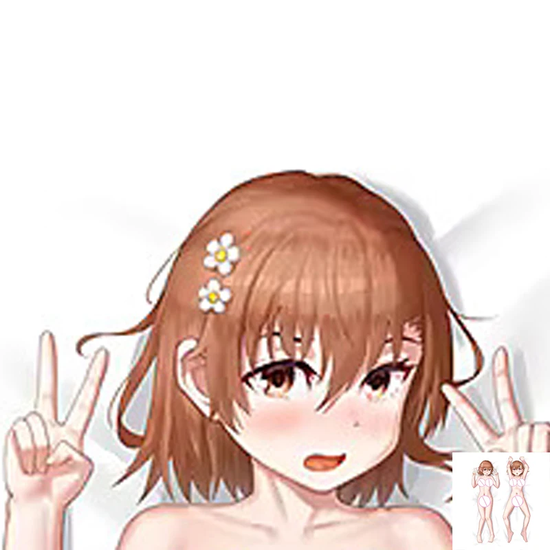 

Dakimakura Anime Mikoto Misaka 2 Side Printed Hugging Body Pillowcase Cushion Bedding Decor Pillow Cover 2024