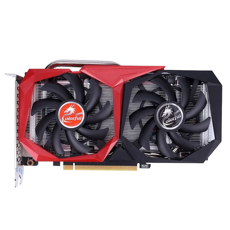 gebruikte Colorful Battle AX GTX 1660 SUPER 6G voor Gaming Desktop Gaming grafische kaart