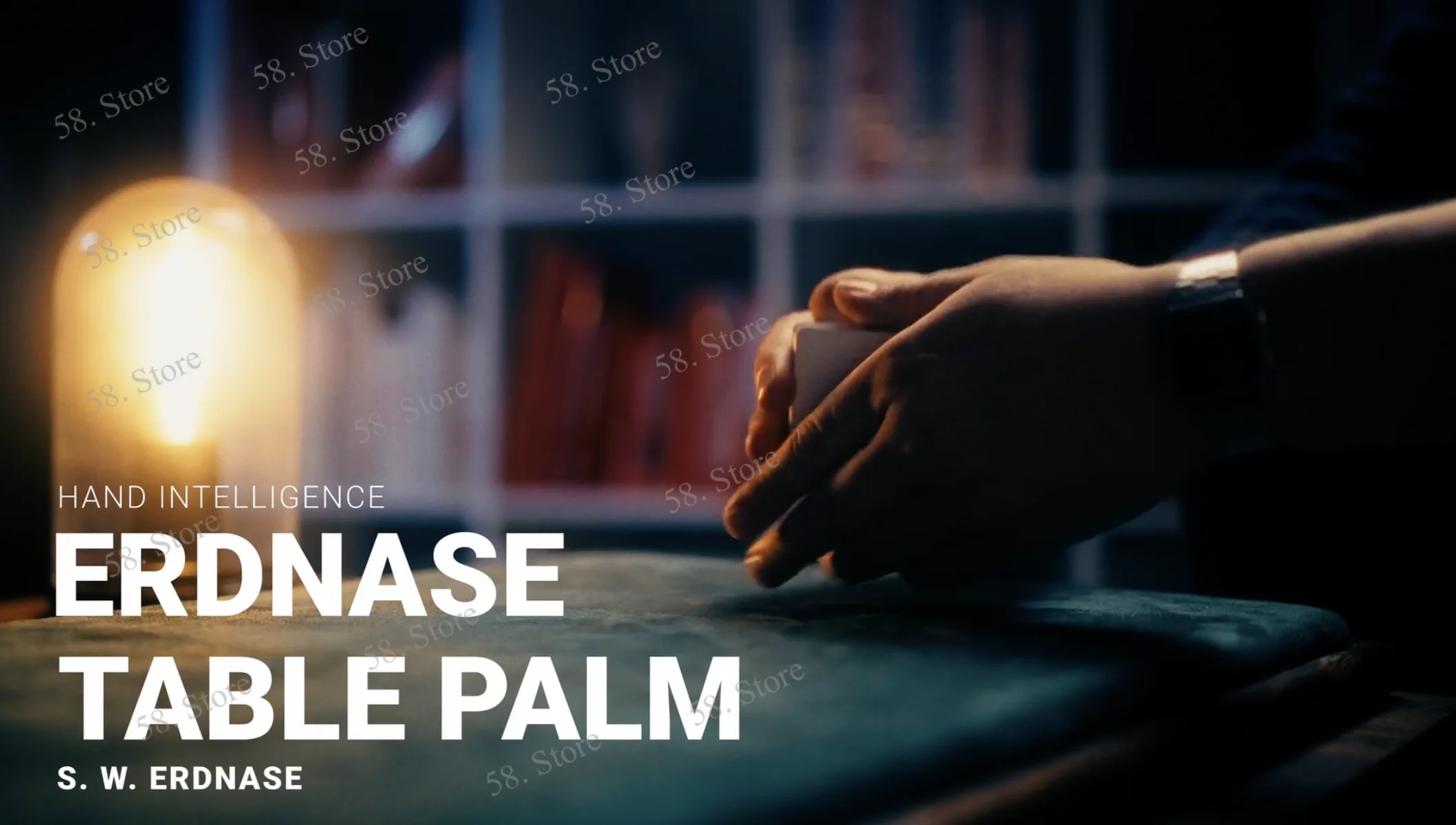 Erdnase Table Palm By Benjamin Earl (S. W. Erdnase) Magic tricks ( 58 Store Download )