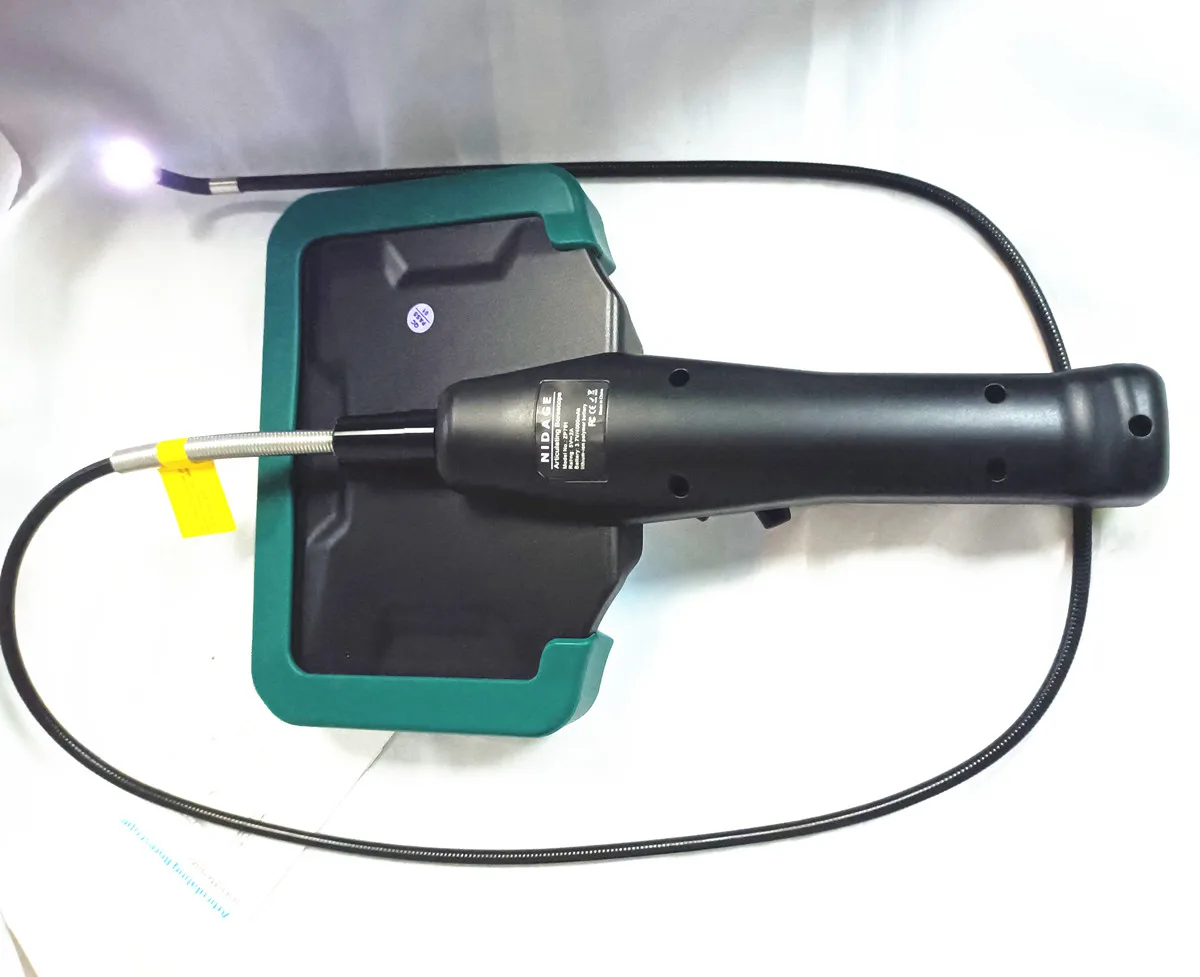 7Inch IPS Screen 6mm 2MP 1080P 360Degree  Articulate  Rotation Steering Industrial Endoscope Inspection Microscope Camera