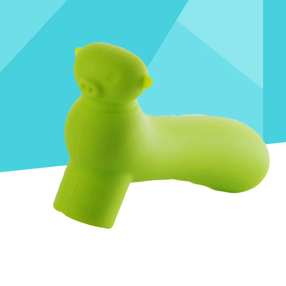 Bantalan Penutup Kenop Pintu Silikon Keselamatan Anak Bayi Kartun Mencegah Cedera untuk Rumah Taman Kanak-kanak