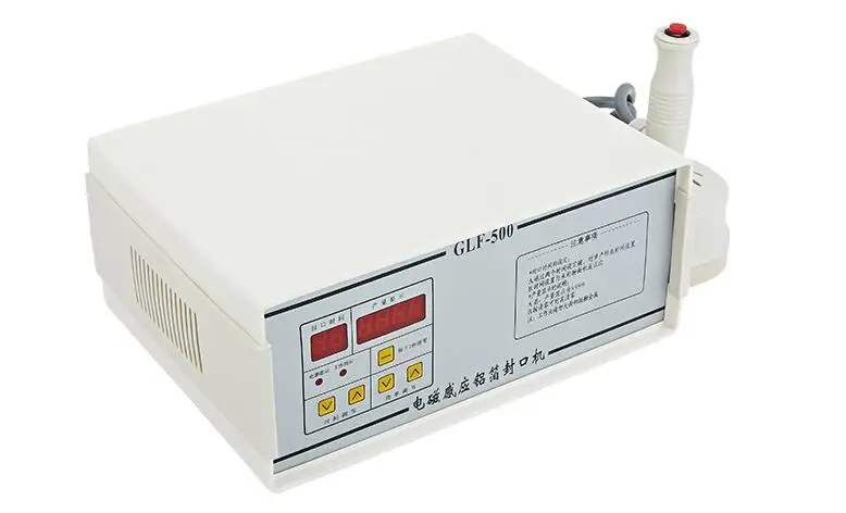 Aluminum Foil Sealer 20-100mm Elecomagnetic Induction Continuous Sealing Machine GLF-500 2025 New