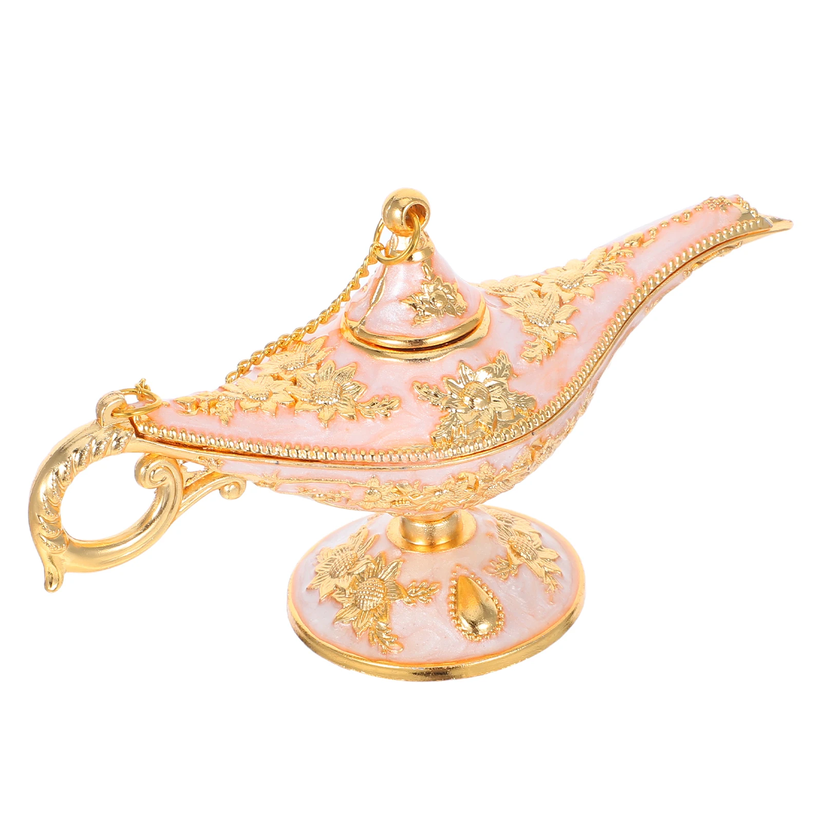 

Elegant Retro Lamp Centerpiece Vintage Desktop Ornament For Home Party Decoration Gift Table Light Statue European Style Bedroom