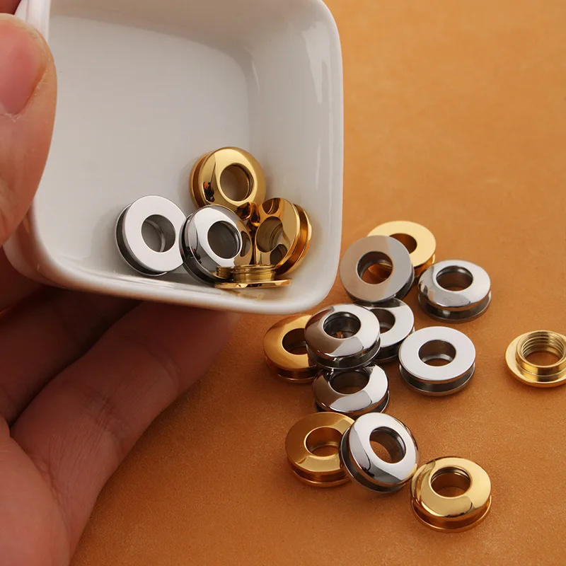 Stainless Steel Air-hole inner diameter 6.5mm screw high-end handbag hardware, leather bag