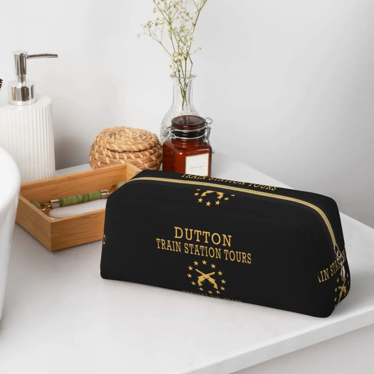 

Yellowstone Dutton Ranch Pencil Cases for Students Gifts Pen Box Pencil Bag Large Storage Pencil Pouch Pen Holder