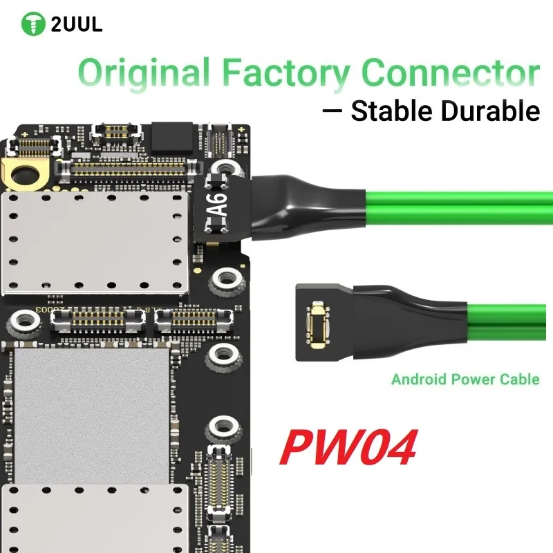 2UUL PW02 PW04 PW05 Android IOS Power Boot Cable For iPhone Power On Charging Detection Motherboard Activation Repair Clip Line