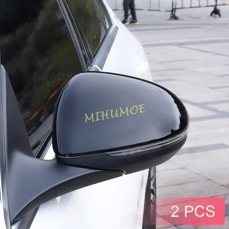 Glossy Black Side Rear View Mirror Cover Overlay For Mercedes-Benz C200 C220 C300 C43 AMG W206 S206 2022 2023