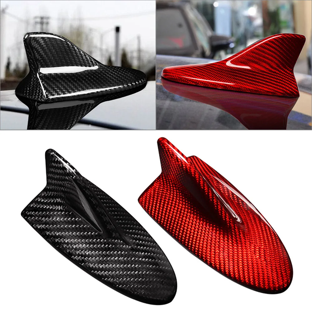 Carbon Fiber Car Shark Fin Antenna Cover Trim Decoration For Lexus IS 2011 & LS 2007-2015 LX 2012-2013 & ES 2010-2014