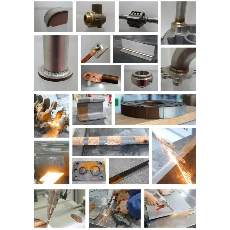 Industrial 2000W 1500 Watt CW Laser Cleaning Machine For Steel Pipe Welding Seam Cleaner Portable Rust Removing Gun