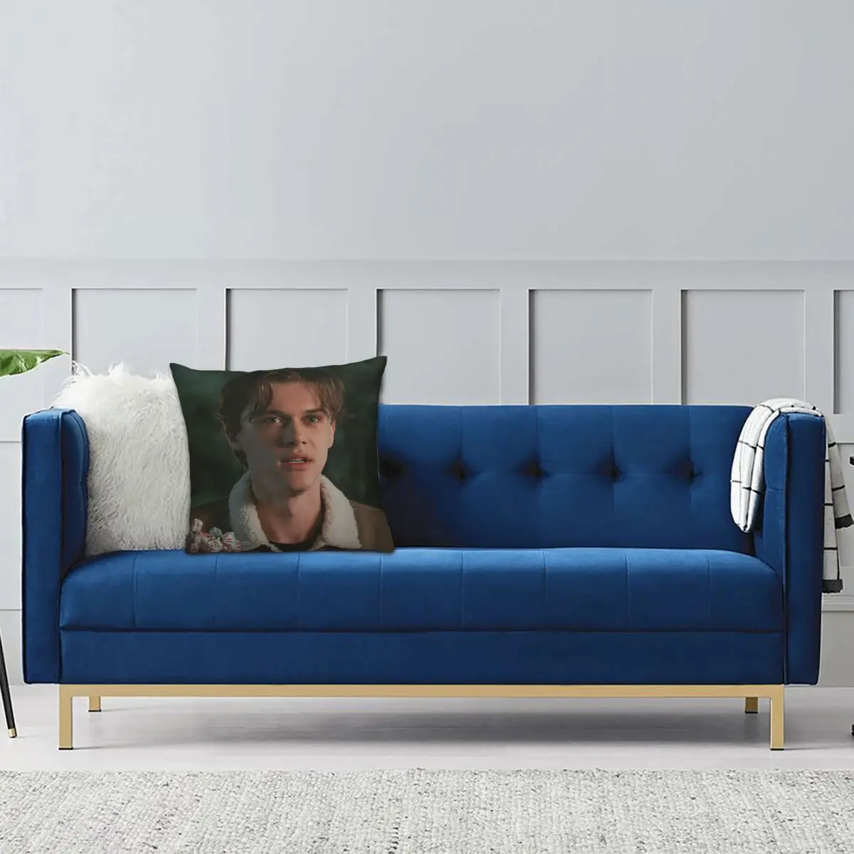 Conrad Fisher The Summer I Turned Pretty Square Pillowcase Pillow Cover Cushion Zip Comfort Throw Pillow for Home Living Room