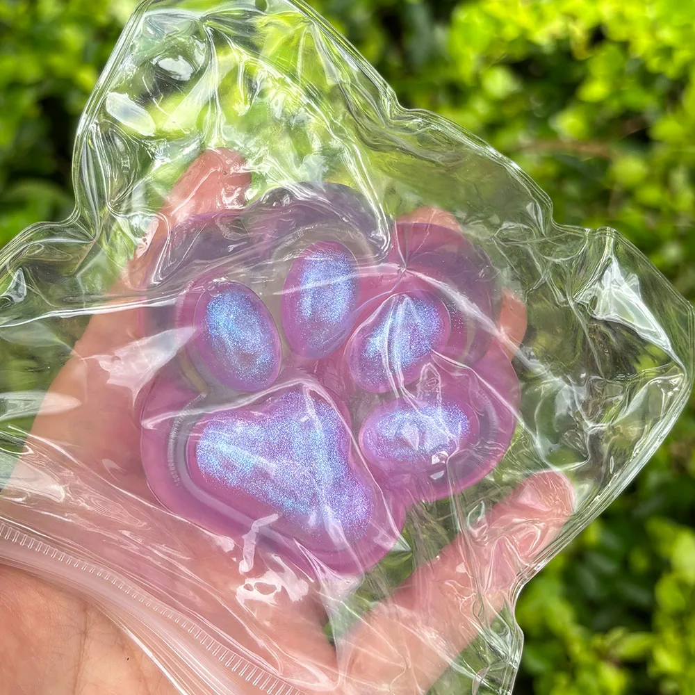 คริสตัล Taba Squishy ของเล่น Cat Claw Mochi Fidget ของเล่นช้า Rebound ความเครียดบรรเทาของเล่น Pinch Soft Squeeze ของเล่นของขวัญ