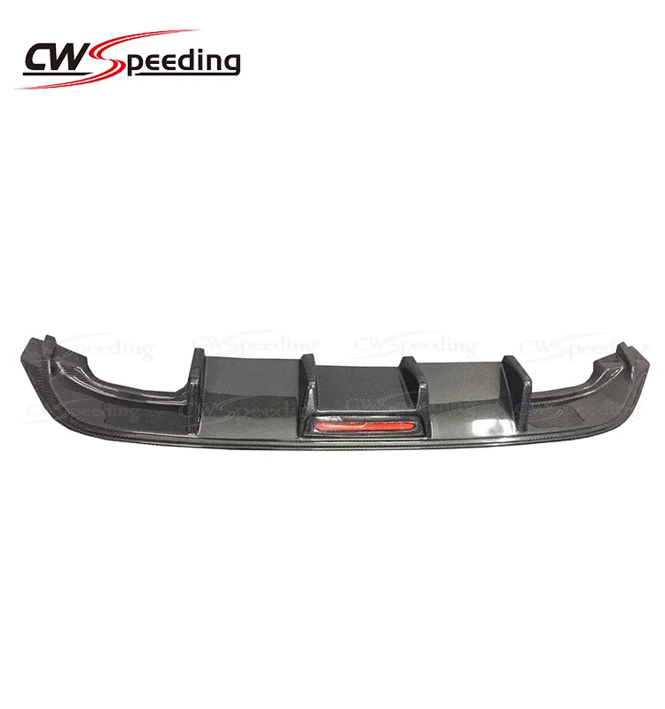 

KA STYLE CARBON FIBER REAR BUMPER LIP REAR DIFFUSER (T-4) FOR 2014-2016 VW GOLF 7 MK7/R-LINE /GTI FOR VOLKSWAGEN GOLF 7