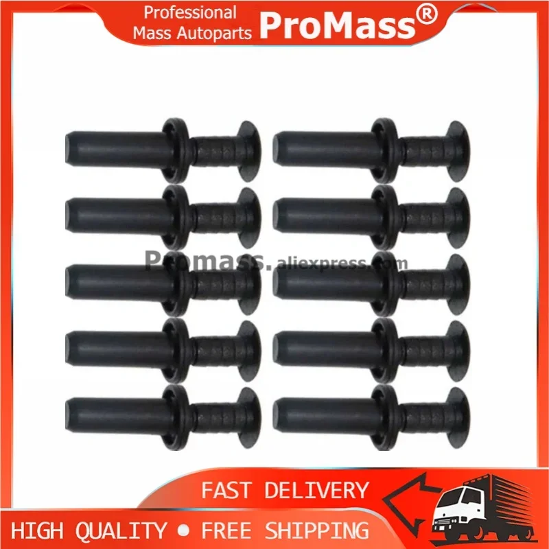 10Pcs A0009915940 Car Tailgate Lining Clip Trunk Boot Trim Panel Rivet For Mercedes-Benz C-class W204 2007 2008 2009 2010 -2014