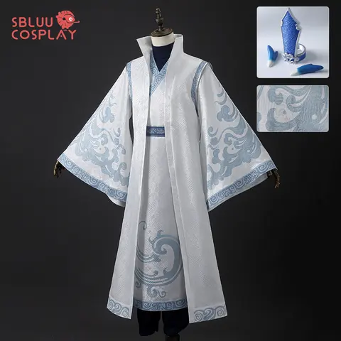 SBluuCosplay Aobing Cosplay Nezha Costume R-Quality Anime Chinese Traditional Costume Hanfu