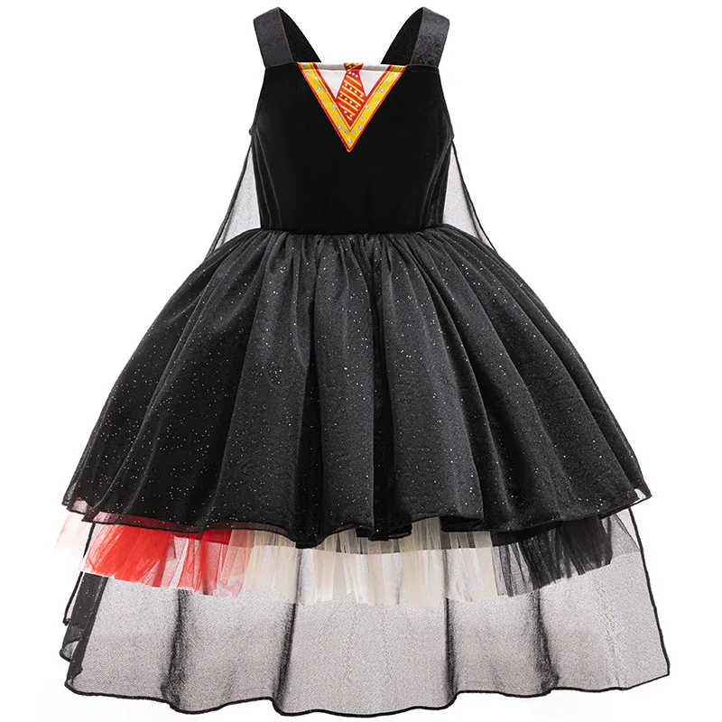 Kinder Zauberer Cosplay Kleid Halloween Kostüm Magie Film Schule Formale Uniform Hexe Rollenspiel Mädchen Party Kleider Karneval