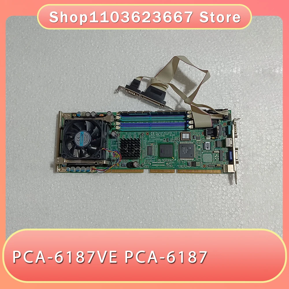 For Advantech IPC Motherboard PCA-6187VE PCA-6187 REV.A2