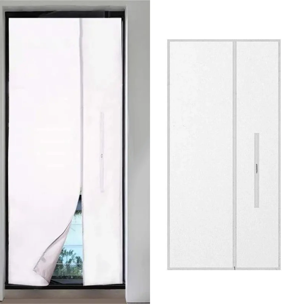 Air Conditioning Seal Cloth Sliding Door Handed Door White 275g Portable Sliding Easy To Install Efficient Cooling