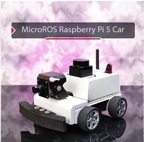 ROS2 educational robot with ESP32 coprocessor expansion board MS200 for TOF of single-board computers