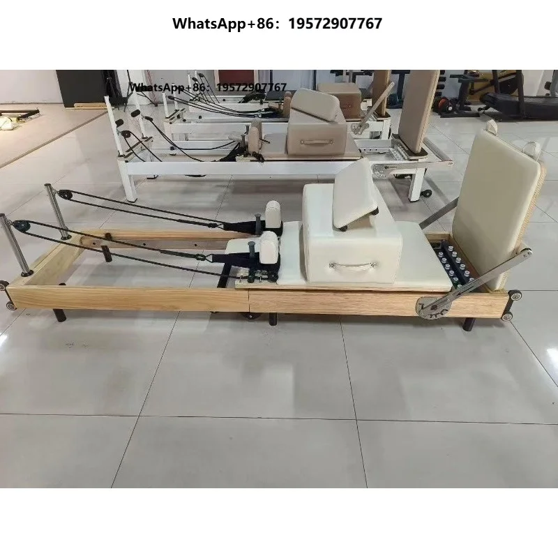 Certified Factory Hot Sale Core Bed Equipment Professional Custom Commercial   Pilates Machine Foldable Oak