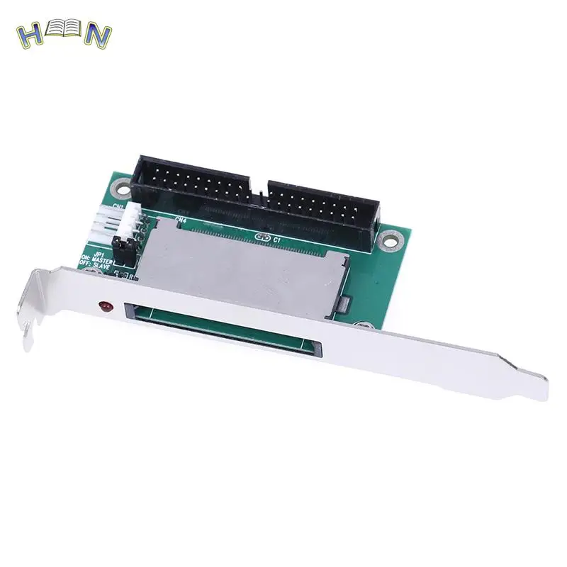 

40-Pin CF compact flash card to 3.5 IDE converter adapter PCI bracket back panel