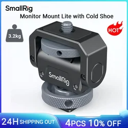 SmallRig Monitor Mount Lite with Cold Shoe Swivel 360° and Tilt 180° Holder for Monitor LED & Video Shoot Accessories Magic Arm