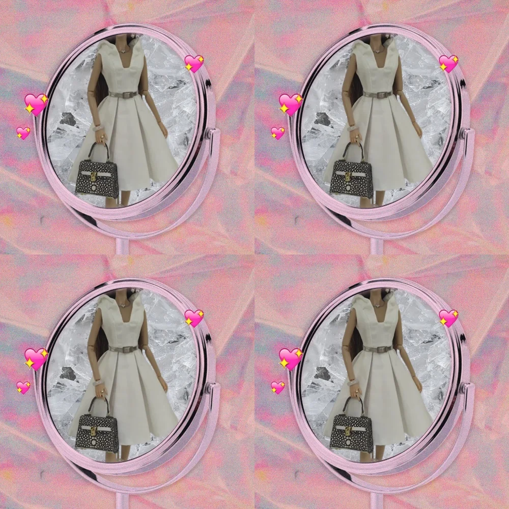 

Handmade 1/6 Scale Elegant Waist Design Sleeveless White Dress Fit IT PP FR2 ST Supermodel Body