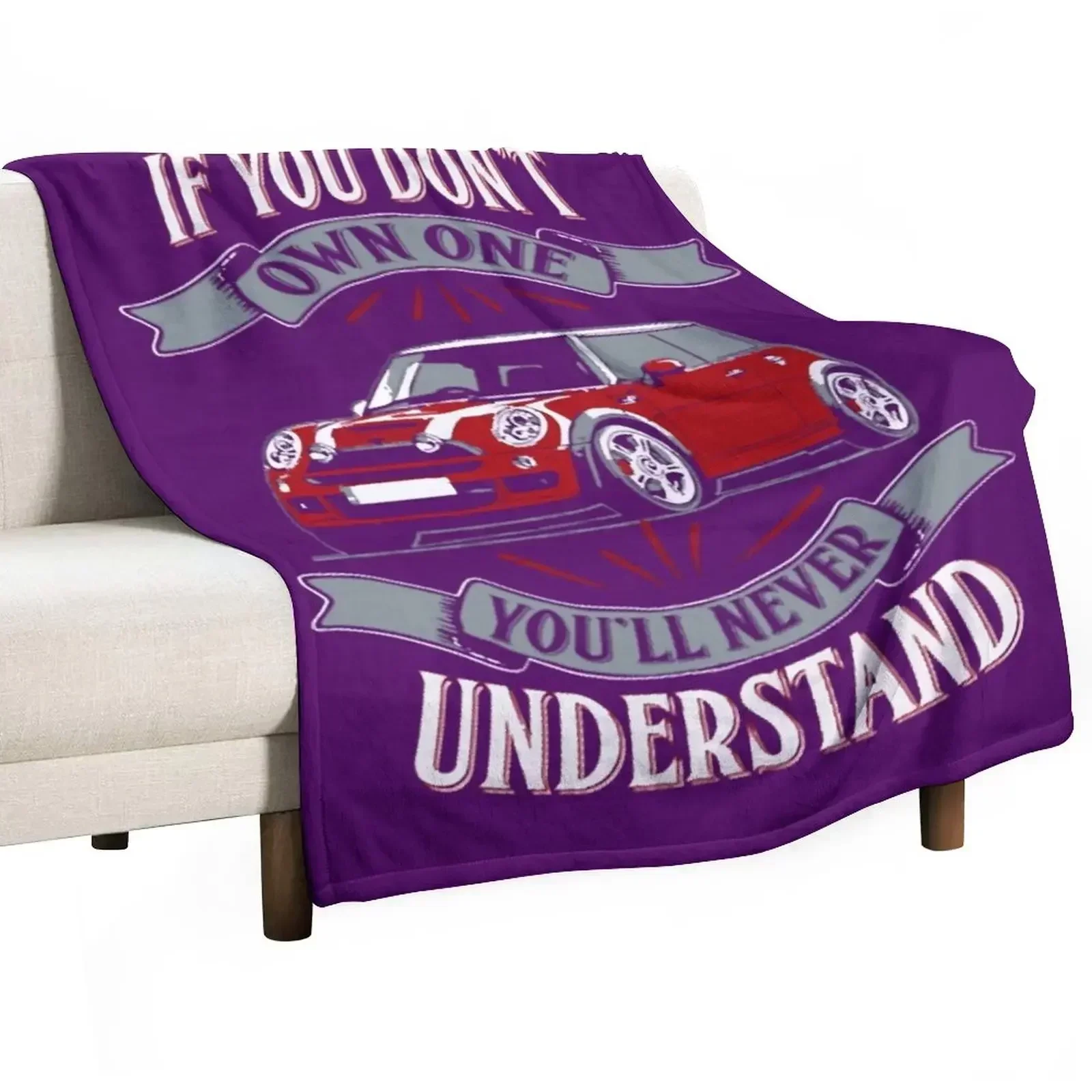 Mini cooper - Mini cooper - you don't own one mi Throw Blanket Polar Winter beds Luxury St Blankets